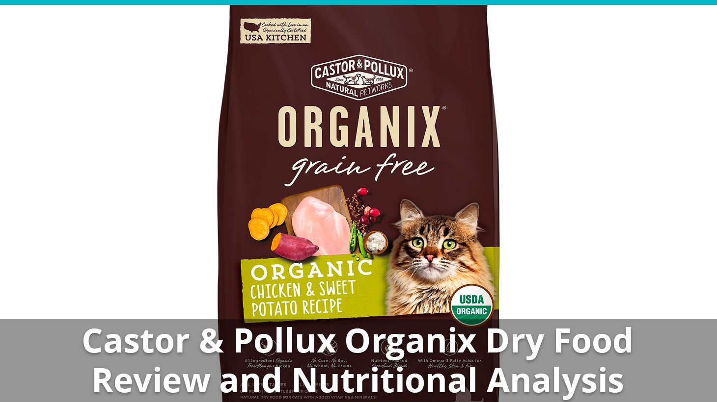 Castor & Pollux Organix Cat Food (Dry) Review And Analysis