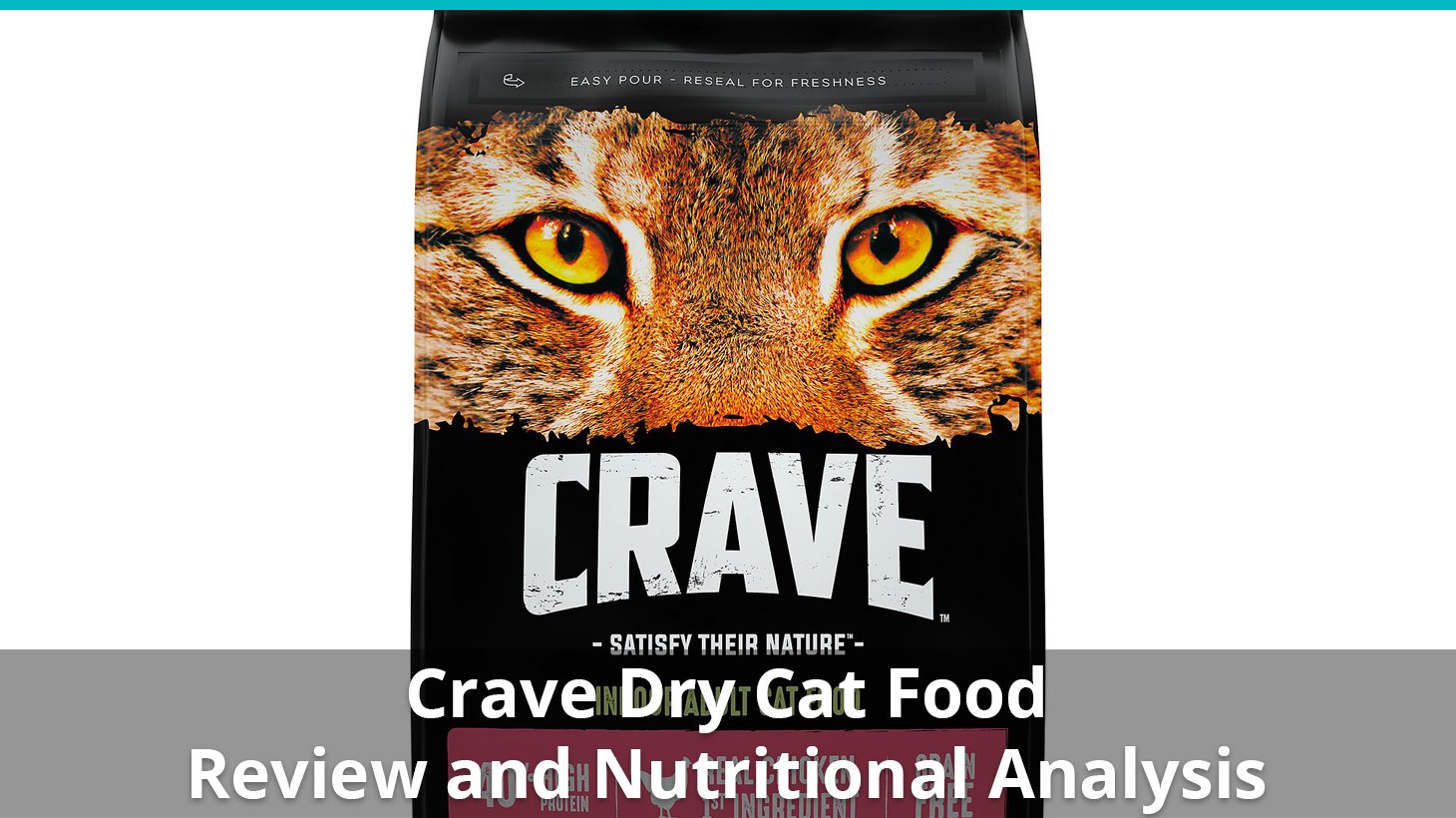 Crave Cat Food (Dry) Review And Analysis